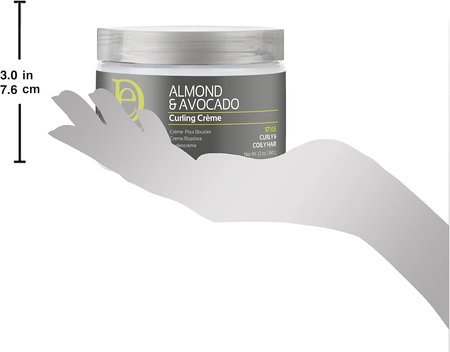 Natural Curling Creme 12Oz