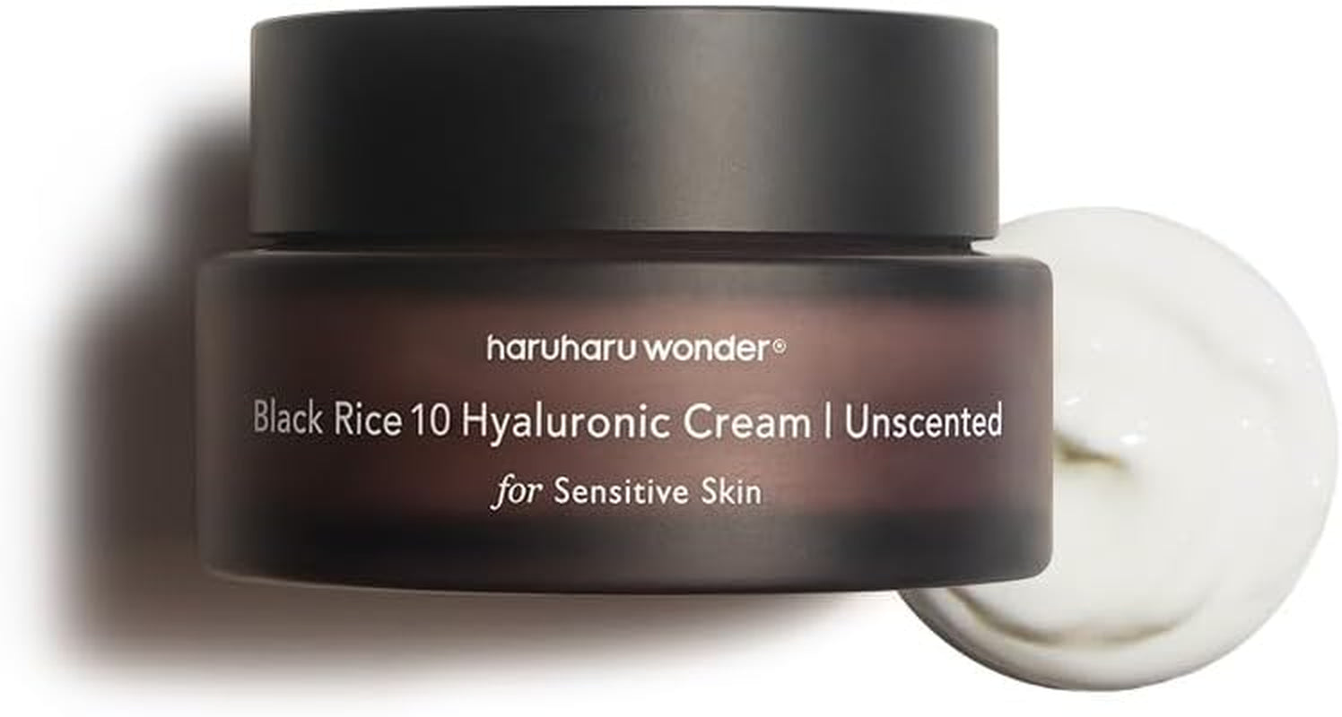 Wonder Black Rice 10 Hyaluronic Cream, Face Moisturizer, Vegan, Cruelty Free, Daily Skincare, Korean Skincare, Unscented, 50Ml